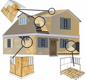 Плити OSB -3 Польща, Україна (Kronospan, Kronopol) Плити OSB -3 Польща, Україна (Kronospan, Kronopol)