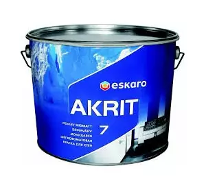 Фарба Akrit 7 9,5 л. (Фарба шелкоматов.) Фарба Akrit 7 9,5 л. (Фарба шелкоматов.)
