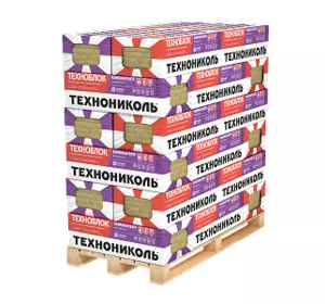Теплоізоляція базальтова мінеральна вата ТЕХНОБЛОК СТАНДАРТ Техноніколь 50 мм / щільність 45 кг / м3 Теплоізоляція базальтова мінеральна вата ТЕХНОБЛОК СТАНДАРТ Техноніколь 50 мм / щільність 45 кг / м3