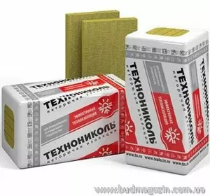 Теплоізоляція базальтова мінеральна вата ТЕХНОРУФ ПРОФ Техноніколь 40/60/80/100 мм / щільність 160 кг / м3 Теплоізоляція базальтова мінеральна вата ТЕХНОРУФ ПРОФ Техноніколь 40/60/80/100 мм / щільність 160 кг / м3