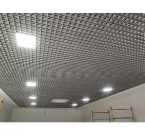 Монтаж підвісних стель Грильято для закладів громадського харчування Монтаж підвісних стель Грильято для закладів громадського харчування