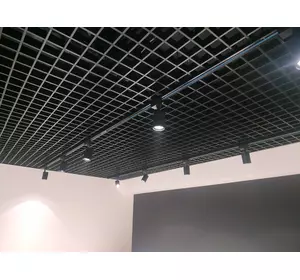 Монтаж підвісних стель Грильято у торгових центрах Монтаж підвісних стель Грильято у торгових центрах