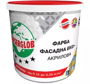 Фарба акрилова ФАСАД ЕКО +, 28 кг ANSERGLOB Фарба акрилова ФАСАД ЕКО +, 28 кг ANSERGLOB