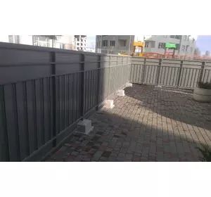 Ограждения из поликарбоната Ограждения из поликарбоната