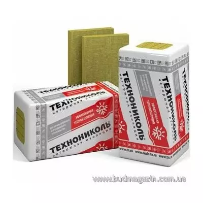 Теплоізоляція базальтова мінеральна вата ТЕХНОЛАЙТ ЕКСТРА Техноніколь 100 мм / щільність 30 кг / м3