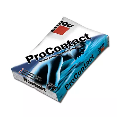 Смесь Baumit Pro Contact для приклеивания и защиты утеплителя МВ, ППС плит 25 кг.